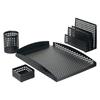 Set da scrivania in metallo