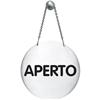 Pittogrammi Durable - circolare con catenella - aperto/chiuso - Ø 130 mm