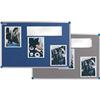 Confronta prezzi Pannello in tessuto Elipse Nobo - blu - 90x120 cm