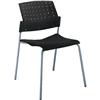 Sedia visitatore Corallo Ergosit - nero (conf. da 2 pezzi)