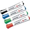 Pennarelli per lavagna Nobo Glide - punta tonda - assortiti (conf. 4 pz)