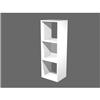 Libreria Maxicube - 3 caselle - 35,9x29,2x103,9 cm - bianco Libreria Maxicube - 3 caselle - 35,9x29,2x103,9 cm - bianco