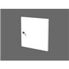 Anta e retro per librerie Maxicube - 32,2x32,1 cm - bianco