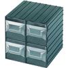 Sistema modulare ad incastro Vision 17 Terry Store Age - 4 cassetti