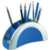 Portapenne Vegas Durable - argento/blu
