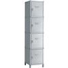 Casellario a 4 box Cosmet - 40x45x180 cm - grigio chiaro