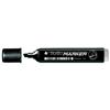 Marcatore Tratto Marker - nero - punta a scalpello - (conf. da 10 pezzi)