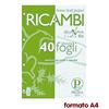 Ricambi forati Pigna - A4 - a quadretti 4 mm 4M (conf. 40 pezzi)