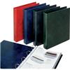 Raccoglitori Prestige Esselte - 4 anelli a D da Ø 30 mm - 42x30 cm - blu