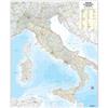 Poster geografico da muro Belletti - Italia Amministrativa  - 98x119 cm