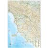 Carta geografica da muro Belletti - Toscana - 67x97 cm