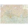 Poster geografico da muro Belletti - Lombardia - 125x87 cm