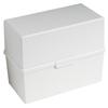 Schedario portatile in plastica Exacompta - A6 orizzontale - 164x85x130 mm