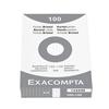 Cartoncini per schedari Exacompta - A6 - 105x148 mm (conf. 100 pezzi)