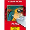Film adesivo Folex - A4 - bianco lucido (conf.100 fogli) Film adesivo Folex - A4 - bianco lucido (conf.100 fogli)
