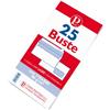 Buste per stampa laser con finestra Pigna - strip - 11x23 cm - 90 g (conf. 25 buste)