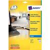 Etichette per identificazione cavi Avery -  x stampante inkjet - 45x40 mm - 240 - J8950-10 (conf.10)