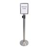 Colonnina separa code Securit - Display - RS-SIGN-A4-PC