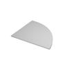 Scrivania Presto Artexport  - raccordo angolare - grigio - 80 cm - 80 cm - 85313/9