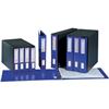 Portatabulati Storing Uni King Mec - con custodia - dorso 5,5 cm - blu