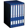 Gruppo di 6 classificatori Mec 3 King Mec - a 3 lembi - blu