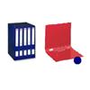 Gruppo di 5 classificatori Mec 4 King Mec - ad anelli - blu