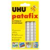 Gommini adesivi removibili Patafix UHU - bianco - (conf. da 80 pezzi)