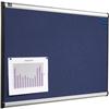 Confronta prezzi Pannello in feltro serie Prestige Nobo - blu - 90x120 cm