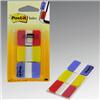 Post-it® Index Strong 686 - colori classici - (conf. da 3 pezzi)