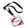 Portabadge con cordino Large Durable - 9x11 cm - (conf. da 10 pezzi)