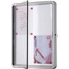 Bacheca per interni Nobo - 4xA4 - 53x3,7x69 cm - verticale