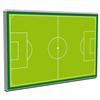 Lavagna magnetica Sgs - campo calcio - 60x90 cm - col. verde