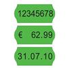 Etichette per prezzatrici Avery Dennison - 12x26 mm - removibili - verde (conf. da 15000 etichette)