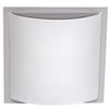 Applique Unilux - grigio argento + vetro smerigliato - 2 x 23W