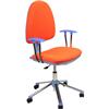 Sedia ergonomica EPOP Ergosit - acrilico - arancio