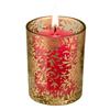 Porta candele Tealight Price's - vetro - color ambra