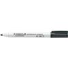 Marcatore per lavagna Staedtler Lumocolor compact - punta tonda - 1/2 mm - nero