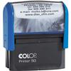 Timbro autoinchiostrante Printer 50 Colop - 30x69 mm