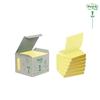 Ricariche Post-it® Z-Note Riciclate - 76x76 mm - giallo (conf. 6 pezzi)