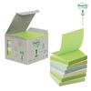 Ricariche Post-it® Z-Note Riciclate - 76x76 mm - assortiti (conf. 6 pezzi)