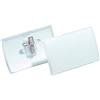 Portabadge Click Fold Durable - Clip e spilla - (conf. da 25 pezzi)