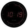 Orologio LED Unilux - nero, rosso - Ø 30 cm