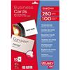 Biglietti visita Decadry - laser/inkjet - fronte/retro - 280 g - (conf. da 100 biglietti)