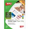 Carta fotografica laser Decadry - A4 - lucida - 160 g/mq (conf. 100 fogli)