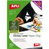 Carta fotografica laser Decadry - A4 - lucida - 210 g/mq (conf. 100 fogli)