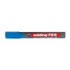 Marcatore per lavagna e-725 Edding - punta a scalpello - 2/5 mm - blu