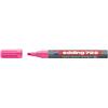 Marcatore per lavagna e-725 Edding - punta a scalpello - 2/5 mm - rosa