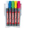 Marcatori per lavagna e-725 Edding - punta a scalpello - 2/5 mm - assortiti (conf. 5 pz)