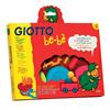 Set Super-pasta per giocare Giotto - assortiti - da 2 anni in poi (conf. da 11 pezzi)