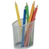 Portapenne Mesh Alba - argento